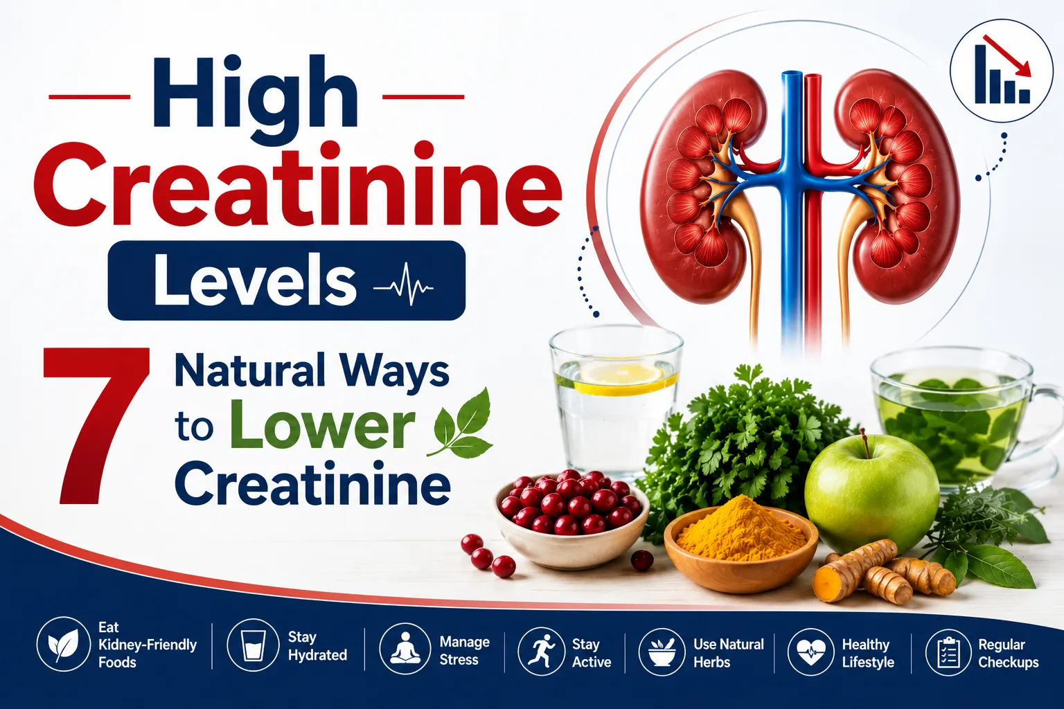High Creatinine Levels 7 Natural Ways to Lower Creatinine High Creatinine Levels 7 Natural Ways to Lower Creatinine